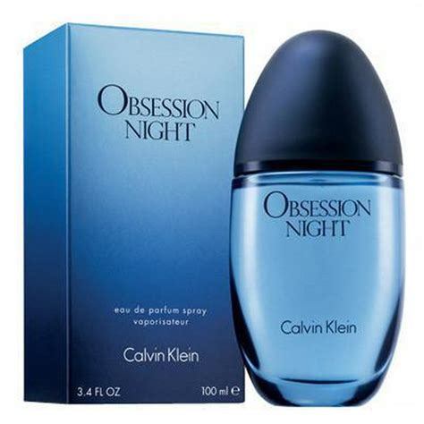 Calvin Klein Obsession Night for women .